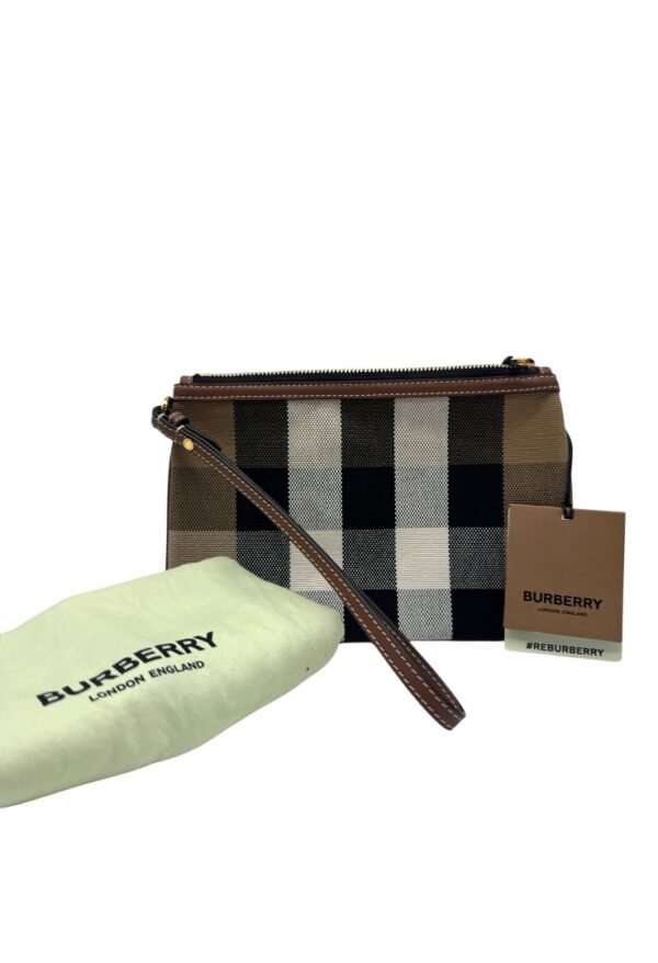 BURBERRY - POCHETTE PEYTON HOUSE CHECK - Image 14